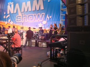 Band From TV Performing at The NAMM Show